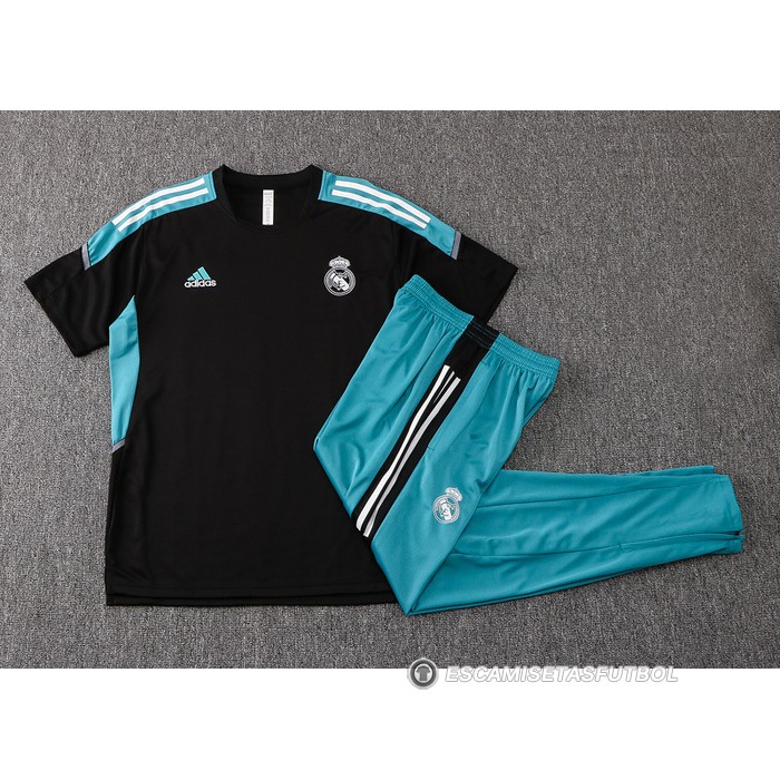 Chandal del Real Madrid Manga Corta 22-23 Negro